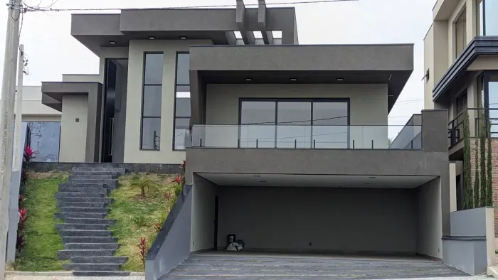 Casa nova com 3 dormitórios, 3 suítes à venda, 320 m² - Residencial Santa Monica - Caçapav