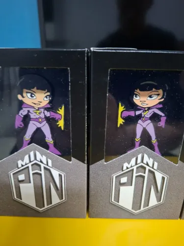 Coleção de Pins Da DC - Exclusivo CCXP