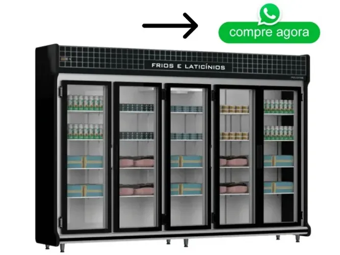 Refrigerador de Bebidas 5 Portas Polo Frio