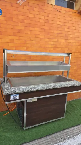 Self Servise buffet rechaud quente refrigerado 