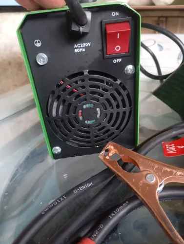 máquina de solda portátil
