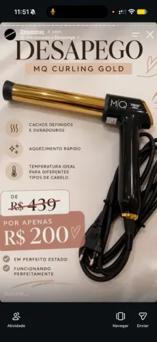 Mq curling gold