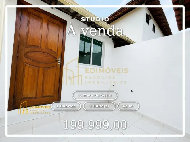 Mata da Serra: Studio de 1 Quarto Perfeito para Investir!