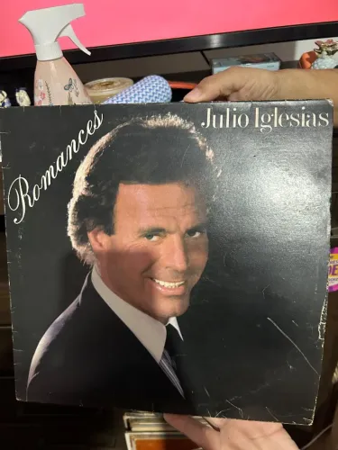 Disco de vinil Júlio Iglesias Romance