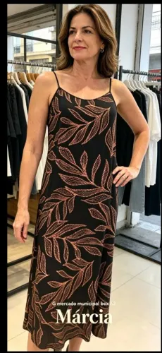 Vestido alcinha fina G novo