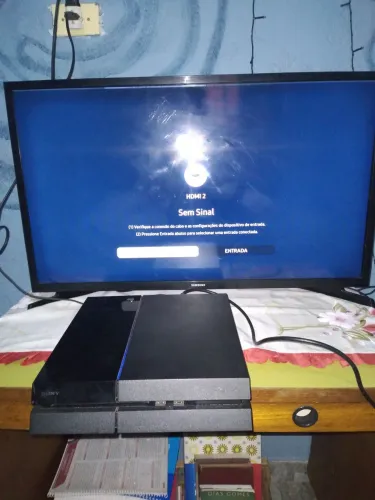 Ps4 Fat 1 tera com defeito ( Luz azul pulsante)