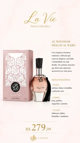 SHAGAF AL WARD - 100ml
