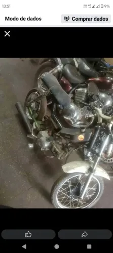 Vendo ela está com motor de biz a frente da 150 completo