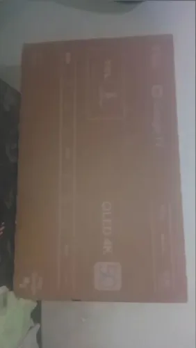 Vendo TV Nova por 1400 , Está com uma lista que não atrapalha em nada , Aceito negociação