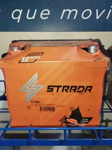 Bateria Strada 12V 45 ah com garantia 