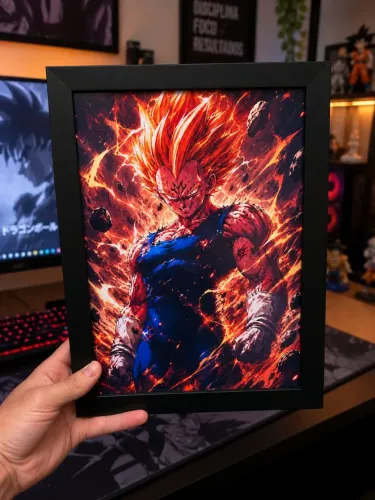 Quadro decorativo Dragon ball 20x30cm