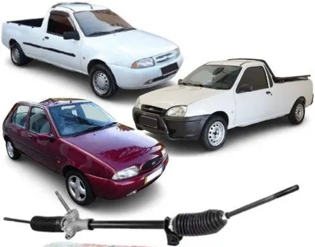 Caixa de Direção Mecânica Ford Fiesta Nacional / Courier