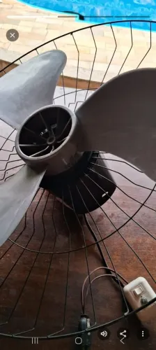 Ventilador de parede furacão