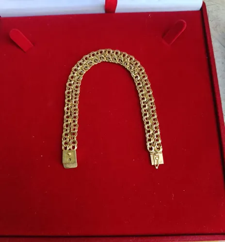 Pulseira de ouro 18k