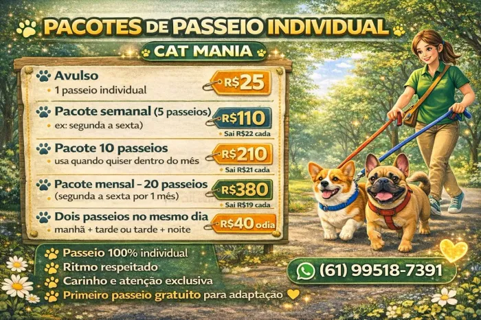 Passeios- PET SITTER 