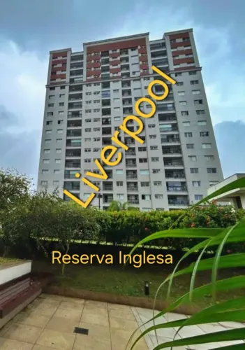 Alugo Apartamento no Liverpool do Reserva Inglesa, 93m2. 1 suíte e 2 quartos. Semi Mobilia