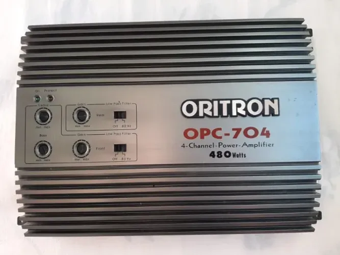 Amplificador Automotivo Oritron OPC-704 - 4 Canais - Excelente Estado