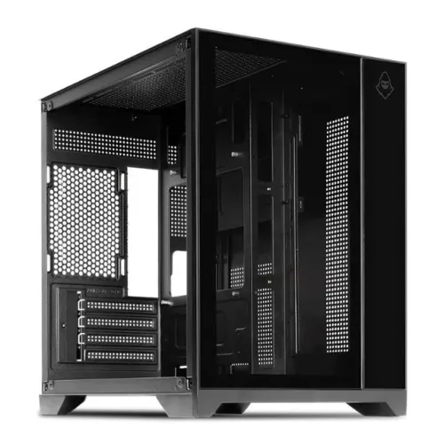 Gabinete Gamer Mancer CV100 Preto - Novo