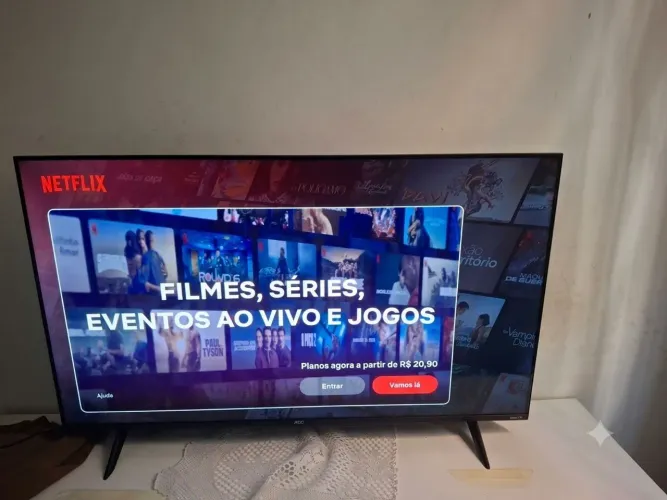 Smartv 43 3 meses uso nova
