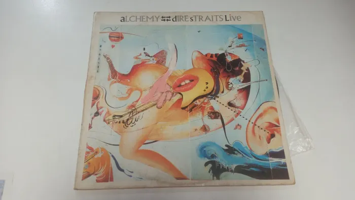 LP VINIL DIRE STRAITS LIVE ALCHEMY P 1984