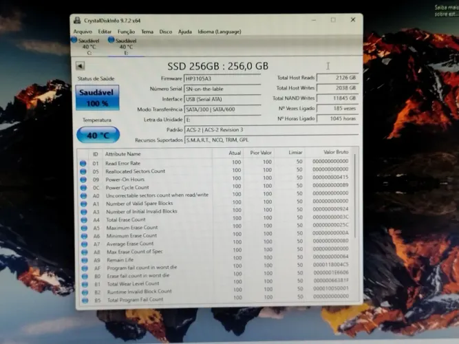 SSD Goldenfir 240G.
