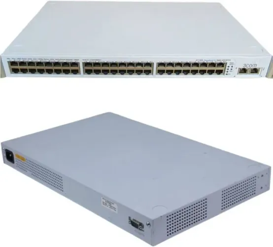 Switch Rede Fast 3com 4200 50 Portas 10/100 (Usado)