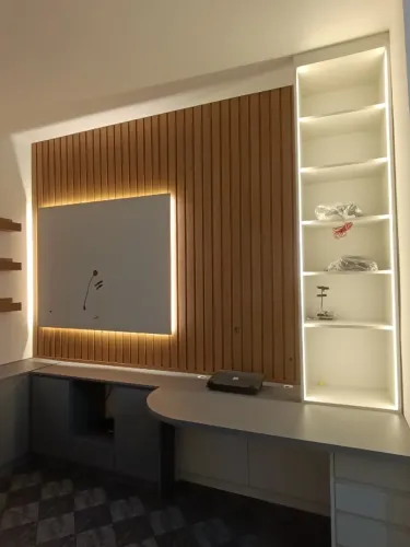 Quarto Planejado com Ripado _ Marcenaria Cidade Imperial