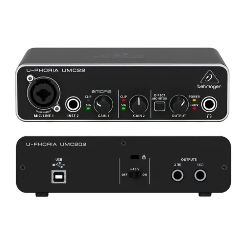 Interface de audio - Somente venda