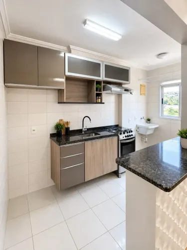 APARTAMENTO PARA LOCAÇÃO EM CAJAMAR COM DOIS DORMITORIOS