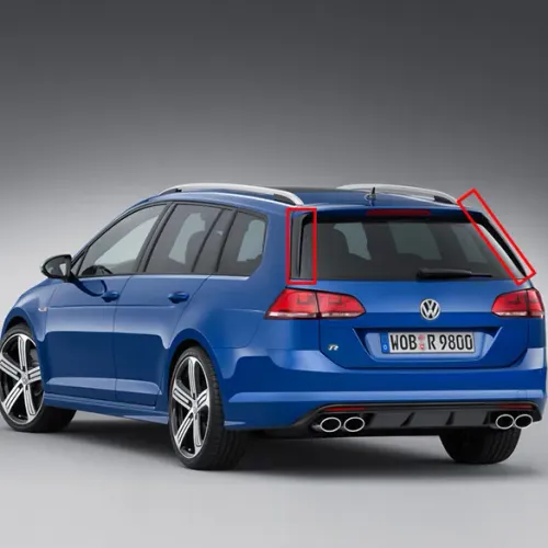 Coluna black piano tampa traseira Volkswagen Golf Variant