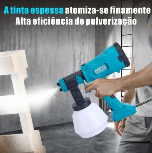 Pistola De Pintura Elétrica 350w G2823 Gamma Profissional