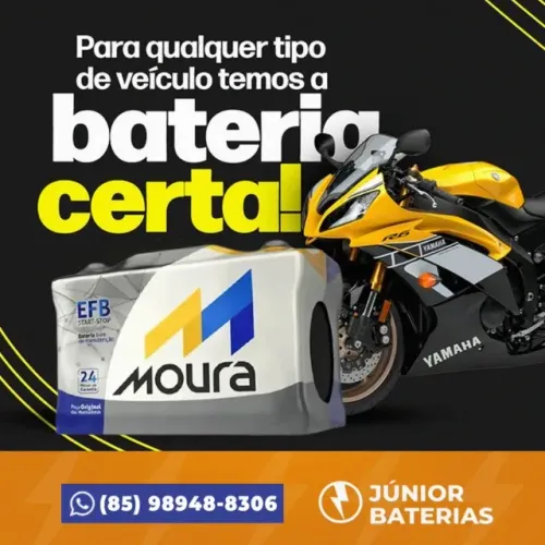 Bateria moura 72 amperes efb