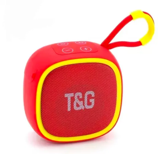 Caixa de Som Bluetooth 5.3, T&G Original, Estéreo Alto (Novo)