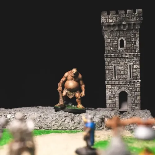 Miniatura gigante das colinas para RPG, DND na escala