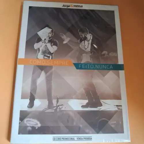 Dvd Jorge & Mateus - Como Sempre Feito Nunca Lacrado novo