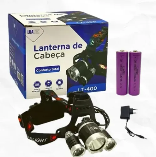 Lanterna de Cabeça Luatek LT-400