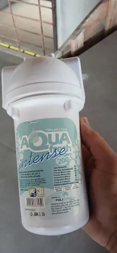 02 unidades filtro com carvão ativado, Aquafresh intense