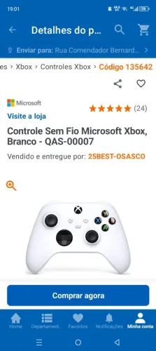 Controle Xbox Series Lacrado