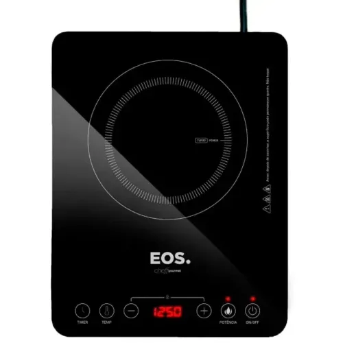 COOKTOP PORTÁTIL EOS 2000W BIV e JOGO DE PANELAS TRAMONTINA ALLEGRA IN