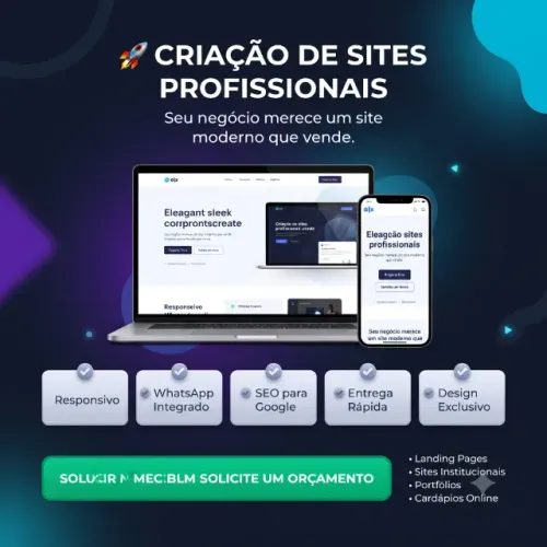 Criação de Sites Profissionais ?