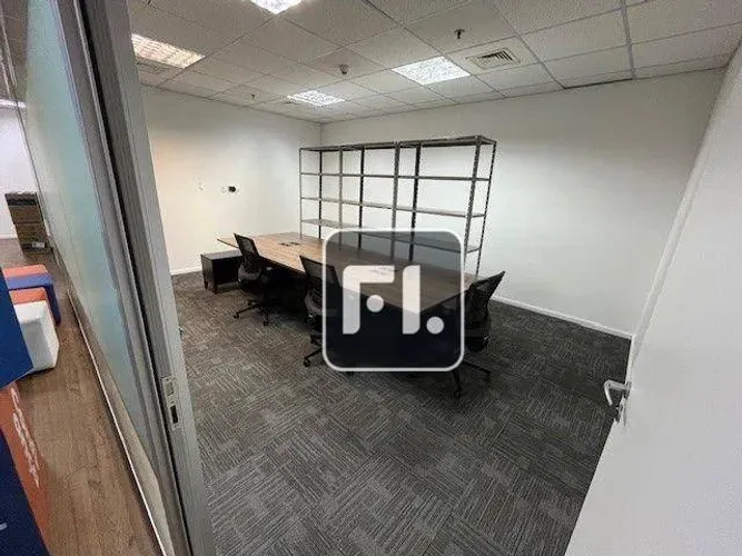 Escritório mobiliado para alugar, 654m² por R$ 95.000/mês - Brooklin - São Paulo/SP