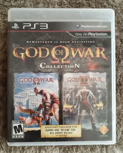 PS3 God of War Collection CIB (Black Label)