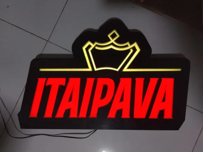 Letreiro de led itaipava