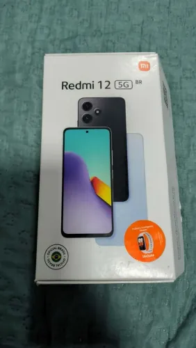Vende-se redmi12,258 gigas zerado celular novo