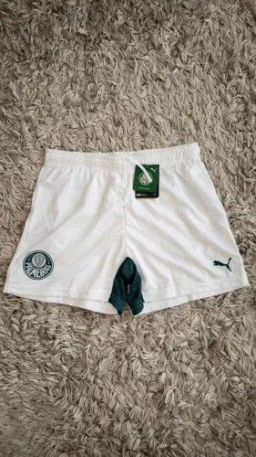 Shorts PALMEIRAS I Branco 2022 - Branco  TAMANHO: GG / VESTE G / MODELO MAIS CURTO