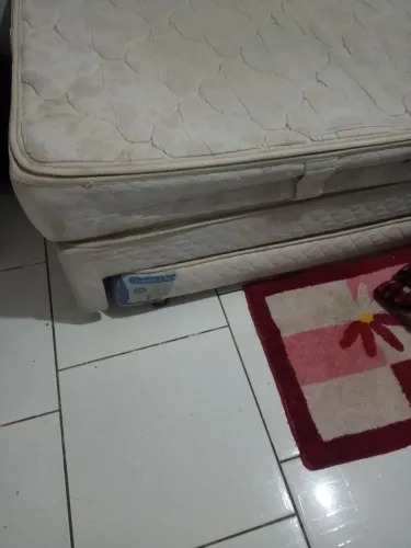 Vendo essa bicama colcha de mola de solteiro valor 150