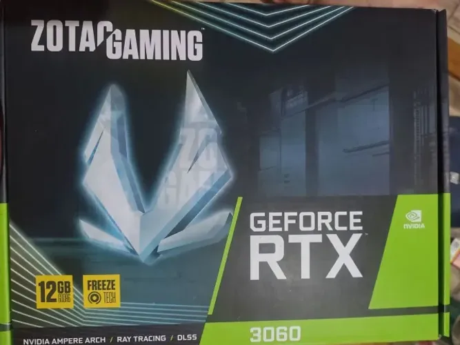 Zotac RTX 3060 12GB GDDR6 NOVISSIMA!! PRA VENDER RAPIDO!!