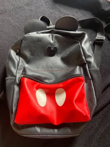 MOCHILA MICKEY COM ORELHINHAS