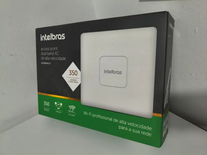 Roteador Access Point Corporativo AP 1350 AC-S Branco Intelbras