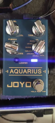 Pedal de Guitarra Joyo Aquarius Delay Looper